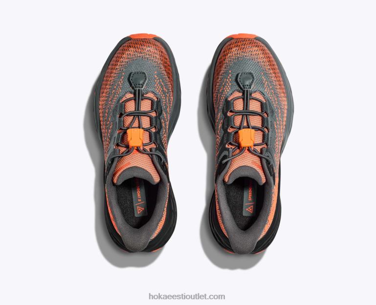 lapsed Hoka kiirkits 5 6ZBF677 Castlerock/vibrant orange
