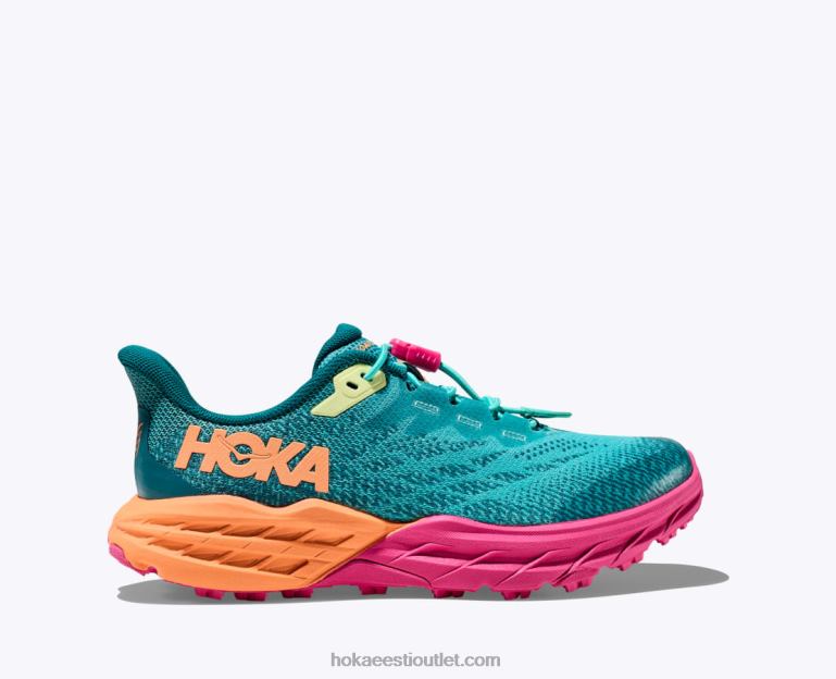 lapsed Hoka kiirkits 5 6ZBF678 Castlerock/vibrant orange