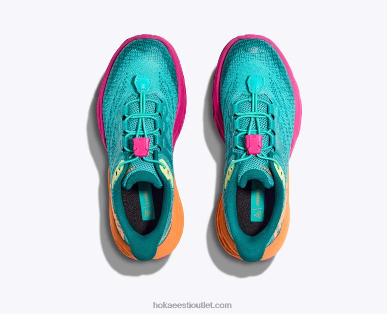 lapsed Hoka kiirkits 5 6ZBF678 Castlerock/vibrant orange