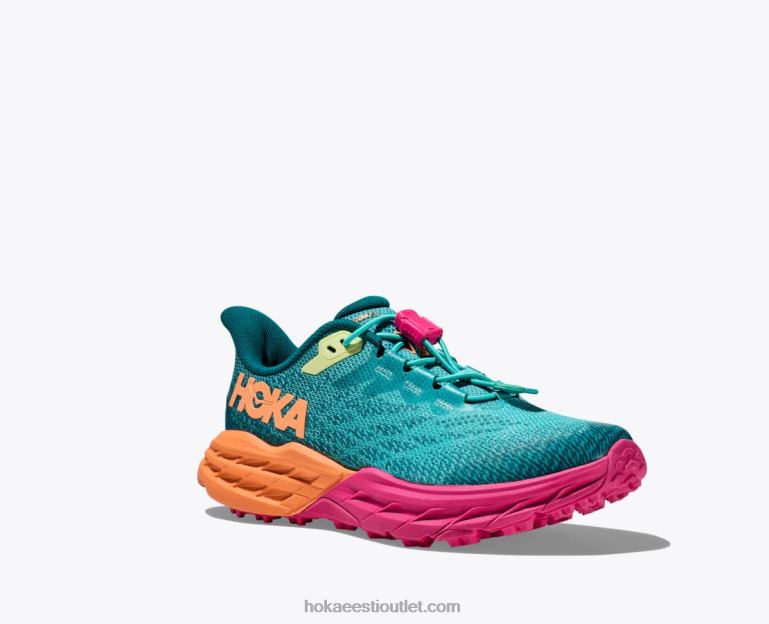 lapsed Hoka kiirkits 5 6ZBF678 Castlerock/vibrant orange