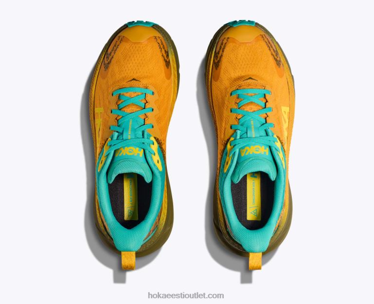 mehed Hoka challenger 7 gtx 6ZBF482 kuldkollane/avokaado