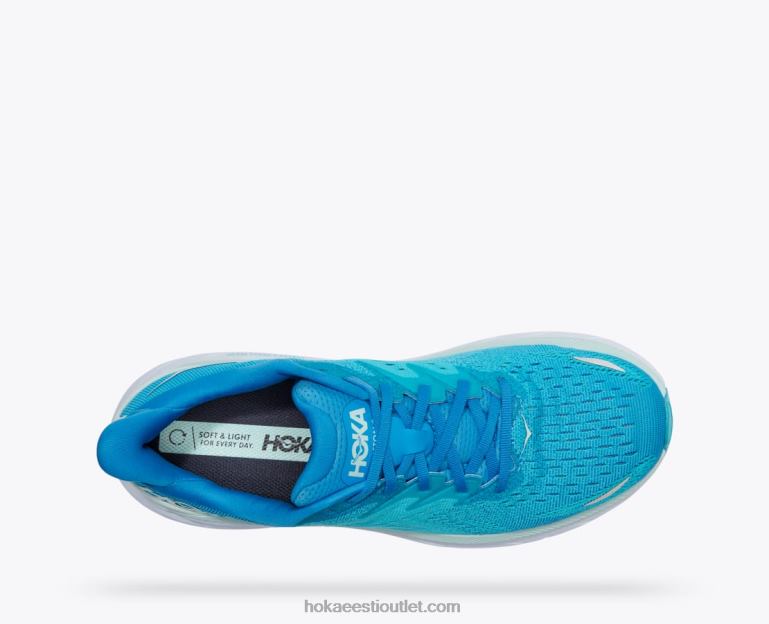 mehed Hoka Clifton 8 6ZBF574 ibiza sinine/scuba blue