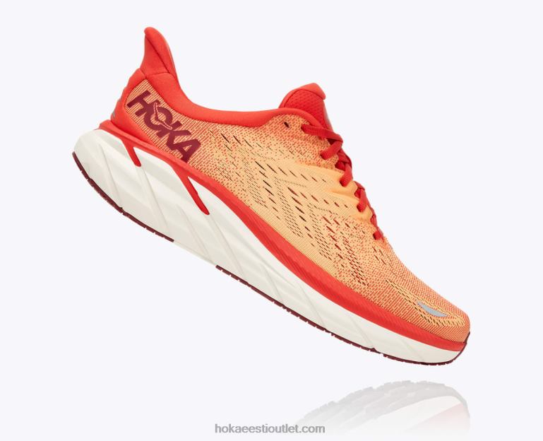 mehed Hoka Clifton 8 6ZBF583 fiesta/leekiv oranž