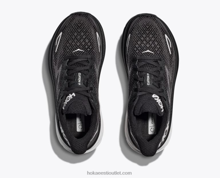 mehed Hoka Clifton 9 6ZBF588 must valge