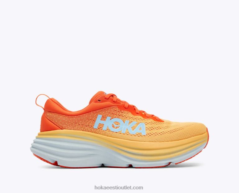 mehed Hoka bondi 8 6ZBF688 lunni nokk/merevaigukollane