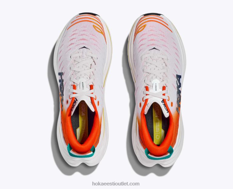 mehed Hoka bondi x 6ZBF462 blanc de blanc/leek