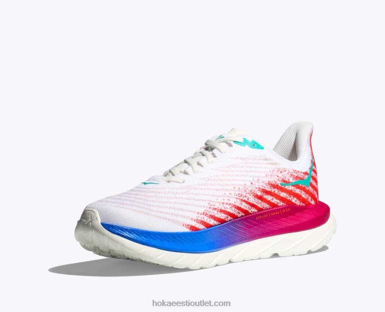 mehed Hoka mach 5 6ZBF437 valge/leek