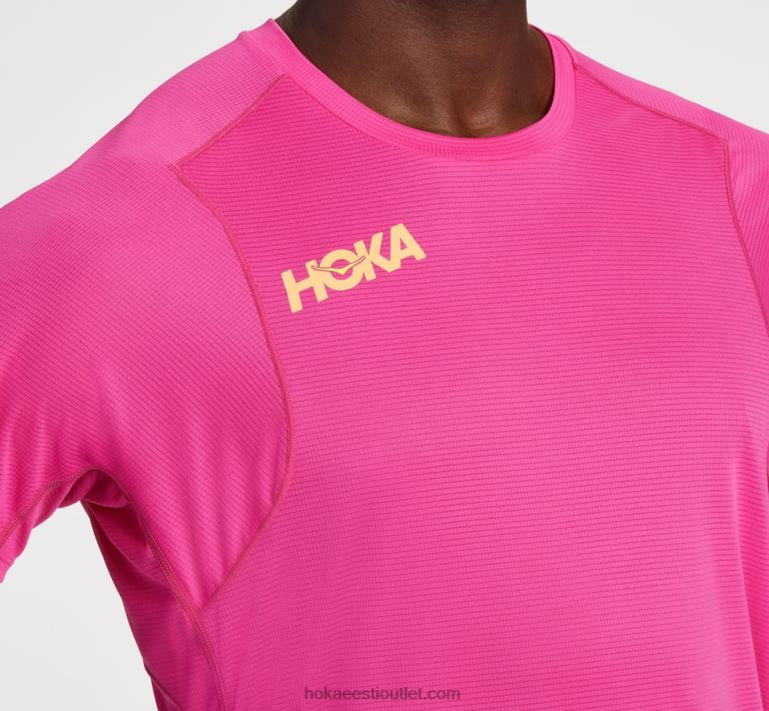 mehed Hoka glide lühike varrukas 6ZBF635 must