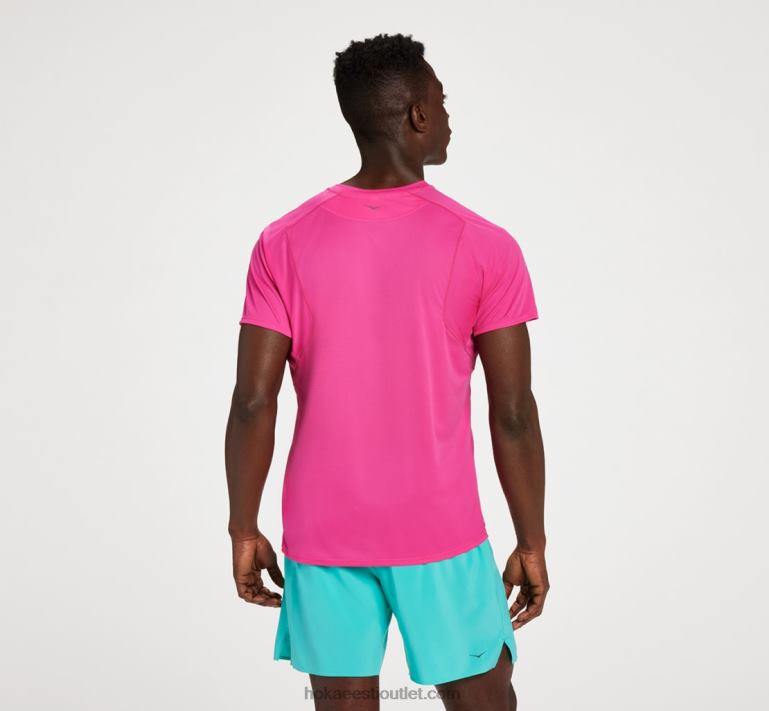 mehed Hoka glide lühike varrukas 6ZBF635 must