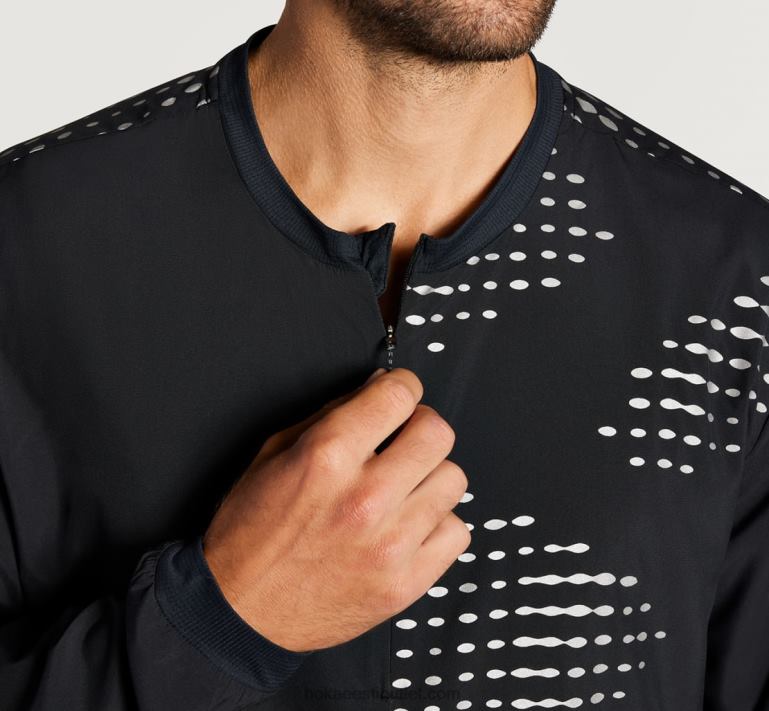 mehed Hoka 1/2 lukuga tuulekarp 6ZBF671 must