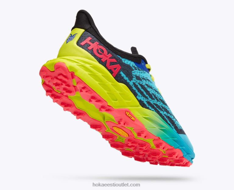 naised Hoka kiirkits 5 6ZBF241 akvalang sinine/must