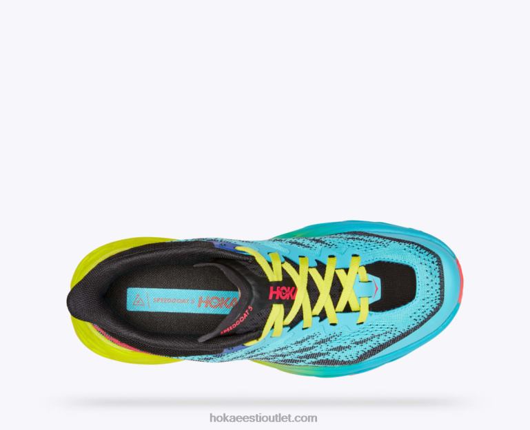 naised Hoka kiirkits 5 6ZBF241 akvalang sinine/must