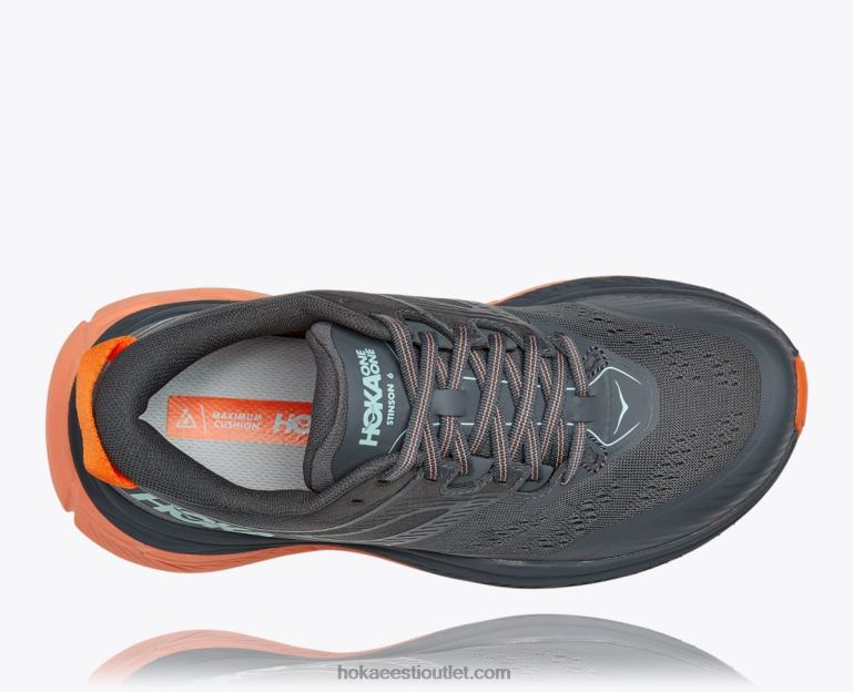 naised Hoka stinson 6 6ZBF119 Castlerock/cantaloupe
