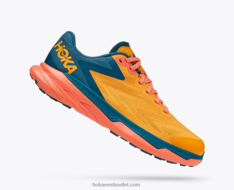 naised Hoka zinal 6ZBF137 kiirgav kollane/kamellia