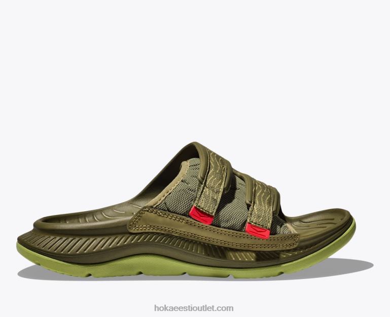 naised Hoka ora luxe 6ZBF271 avokaado/roheline sammal