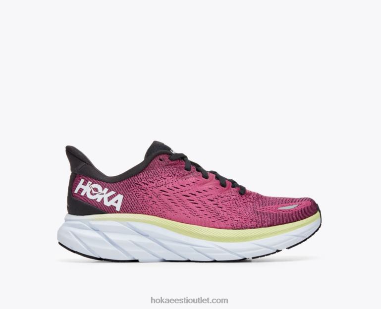 naised Hoka Clifton 8 6ZBF217 sinine grafiit/iibis roos