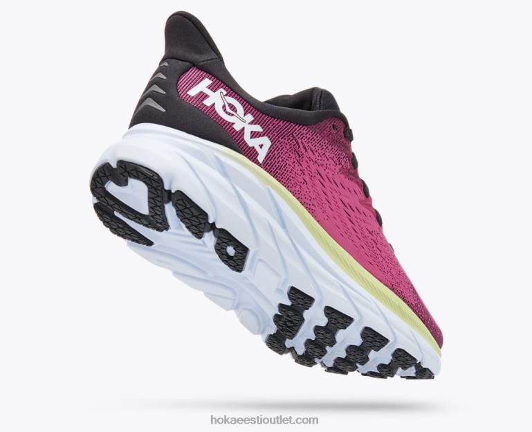 naised Hoka Clifton 8 6ZBF217 sinine grafiit/iibis roos