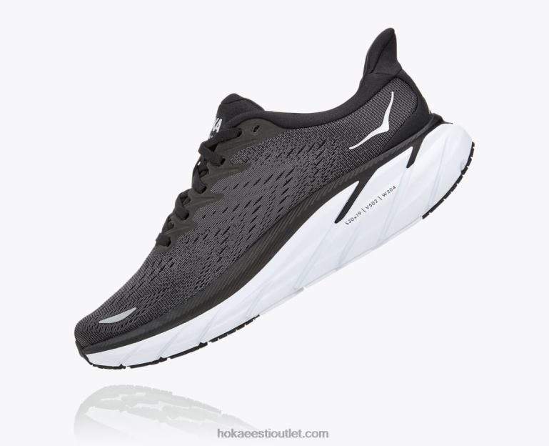 naised Hoka Clifton 8 6ZBF91 must valge