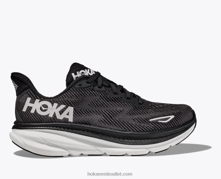naised Hoka Clifton 9 6ZBF223 must valge