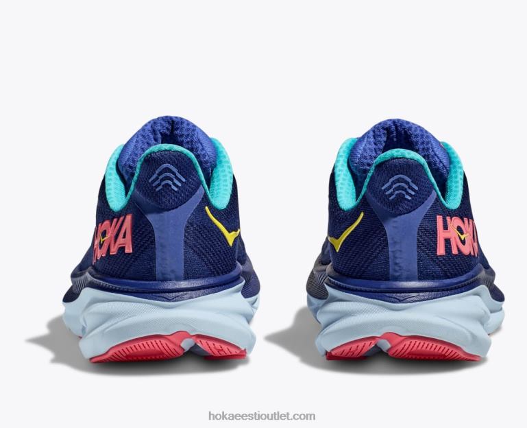 naised Hoka Clifton 9 6ZBF2 kelluke sinine/keraamiline