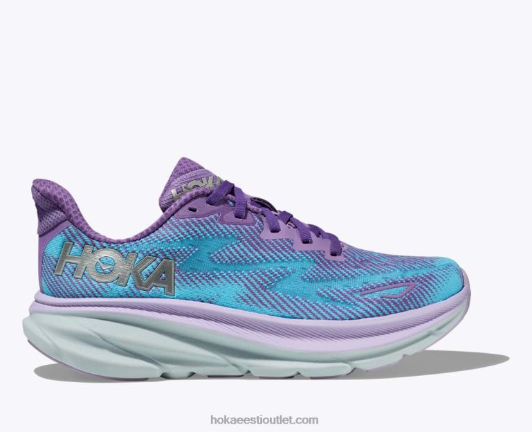 naised Hoka Clifton 9 6ZBF4 kriitviolett/pastellilla