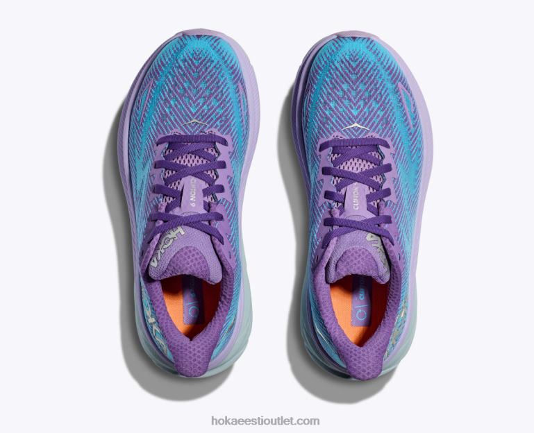 naised Hoka Clifton 9 6ZBF4 kriitviolett/pastellilla