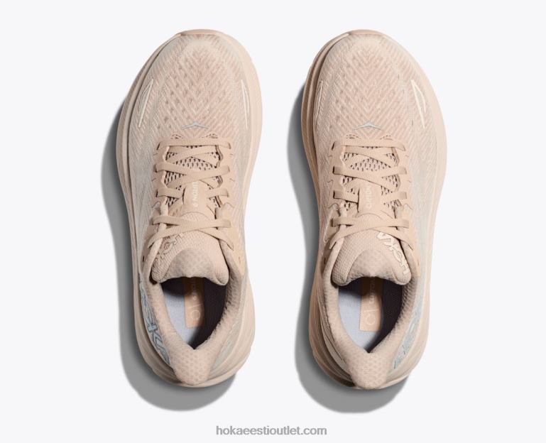 naised Hoka Clifton 9 6ZBF6 nihutav liiv/muna