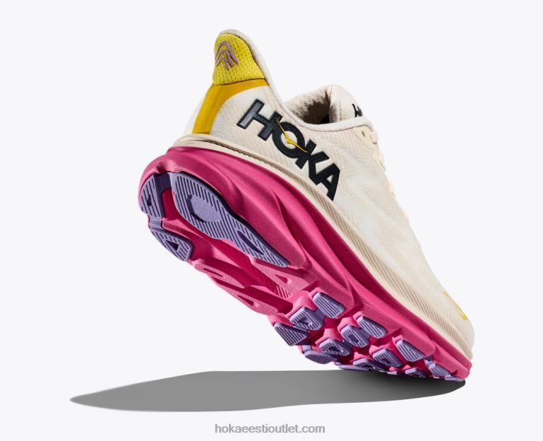naised Hoka Clifton 9 6ZBF7 munakoog / blanc de blanc