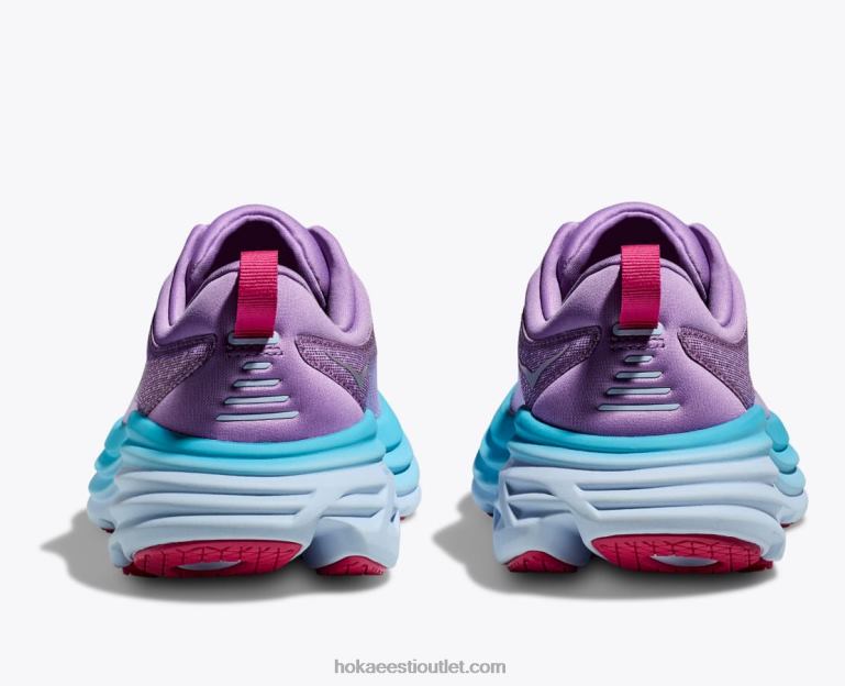 naised Hoka bondi 8 6ZBF11 kriitviolett/pastellilla