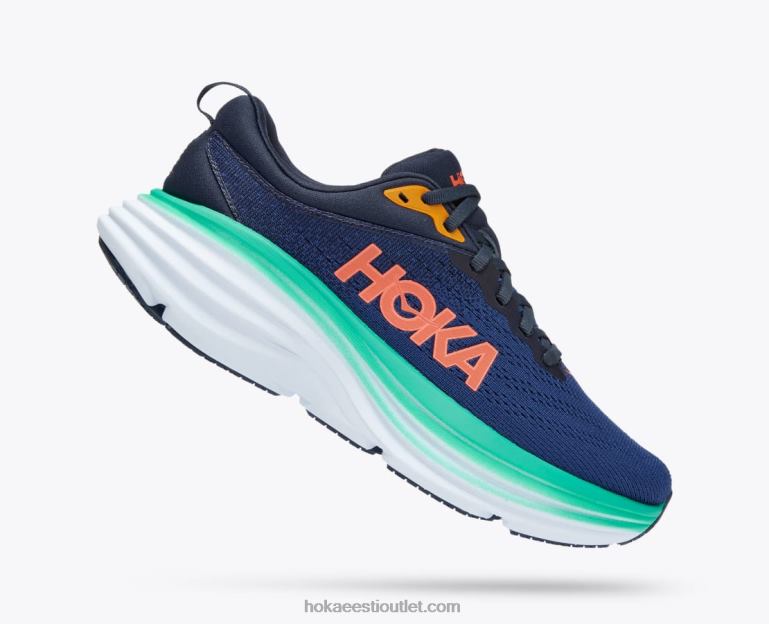 naised Hoka bondi 8 6ZBF14 avakosmose/kelluti sinine