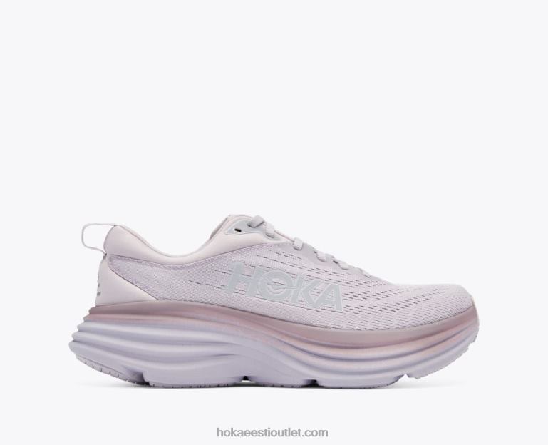 naised Hoka bondi 8 6ZBF17 lilla marmor/leedripuu