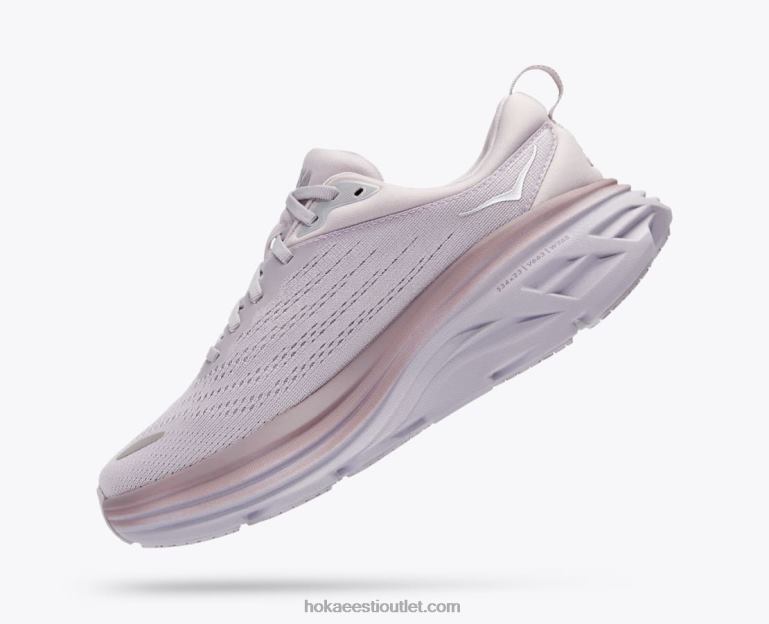 naised Hoka bondi 8 6ZBF17 lilla marmor/leedripuu
