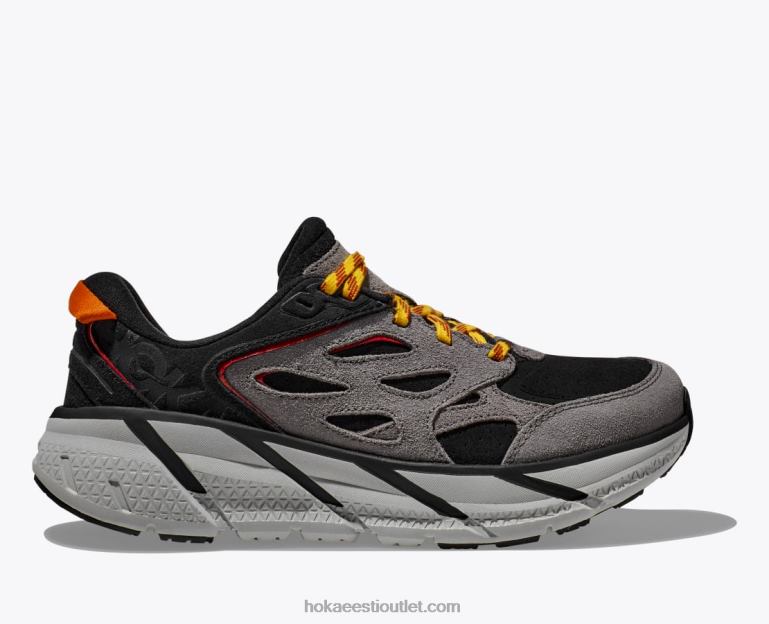 naised Hoka clifton l seemisnahk 6ZBF69 must/kuu kivi