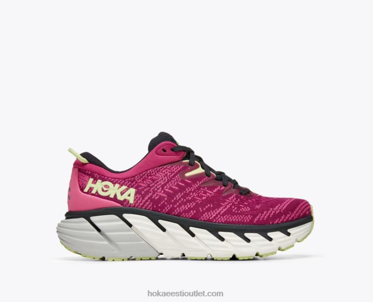 naised Hoka gaviota 4 6ZBF22 festivali fuksia/sinine grafiit