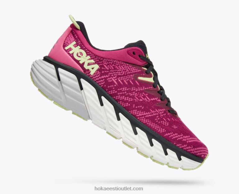 naised Hoka gaviota 4 6ZBF22 festivali fuksia/sinine grafiit