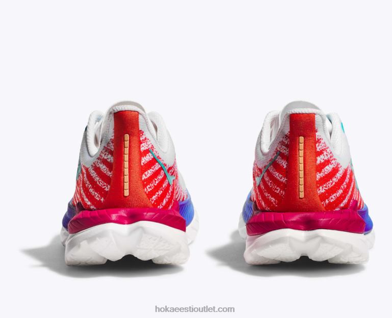 naised Hoka mach 5 6ZBF27 valge/leek