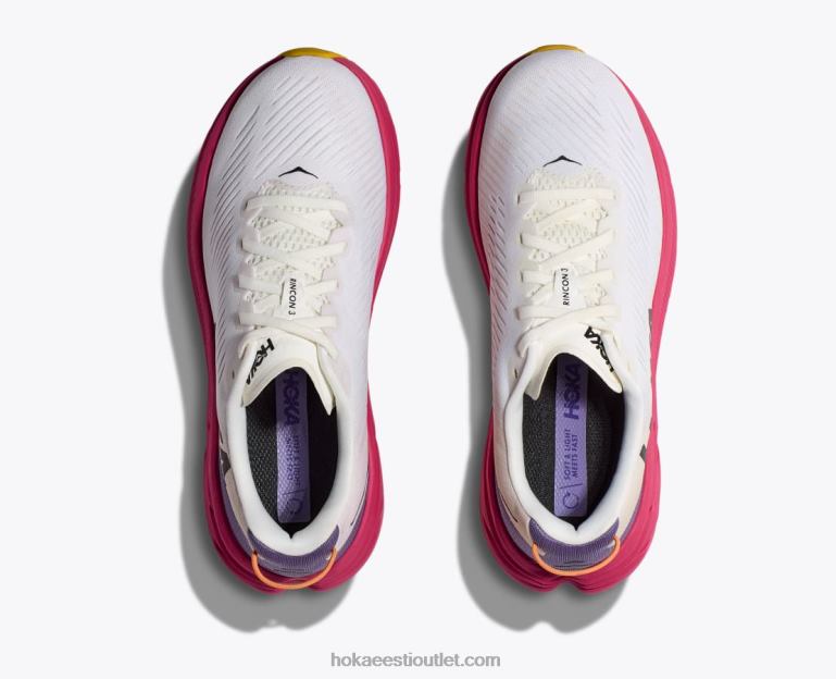 naised Hoka rincon 3 6ZBF33 blanc de blanc/eggnog