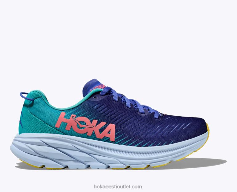 naised Hoka rincon 3 6ZBF34 kelluke sinine/keraamiline