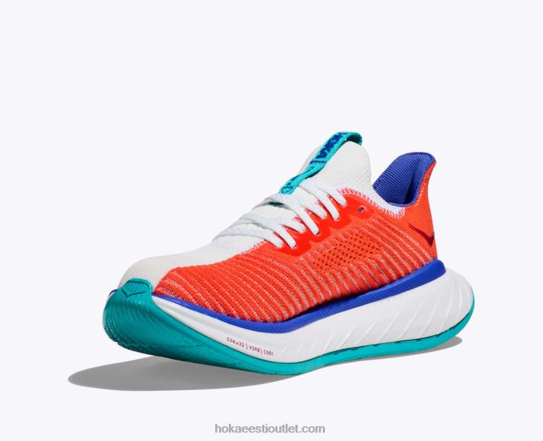 naised Hoka süsinik x 3 6ZBF44 valge/leek