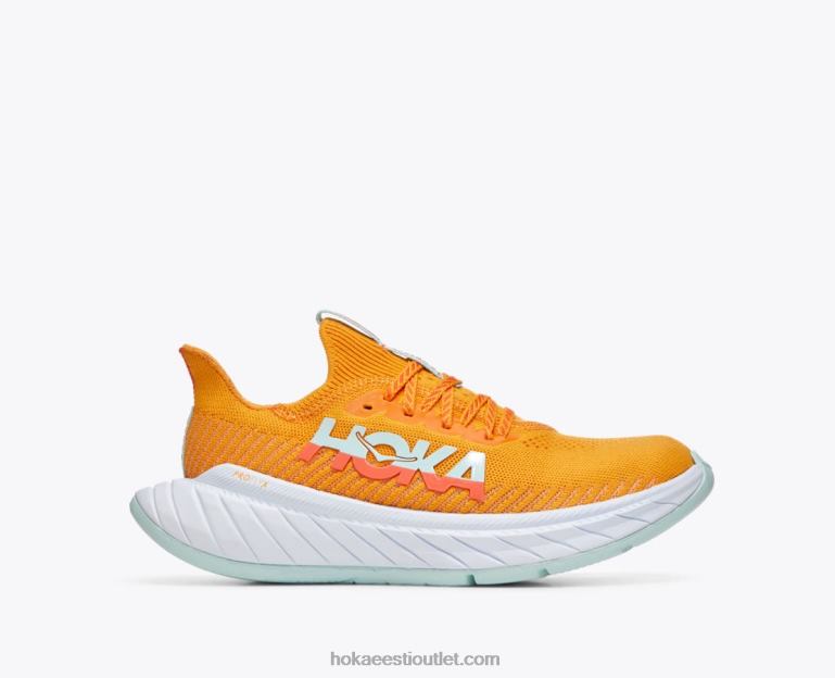 naised Hoka süsinik x 3 6ZBF49 kiirgav kollane/kamellia
