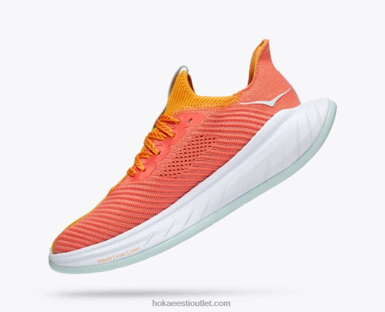 naised Hoka süsinik x 3 6ZBF49 kiirgav kollane/kamellia