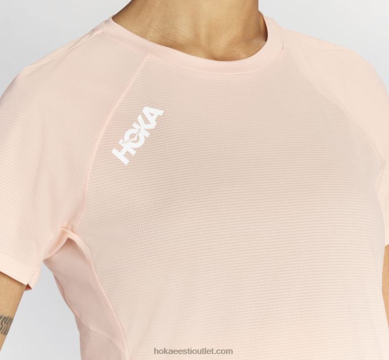 naised Hoka glide lühike varrukas 6ZBF335 valge