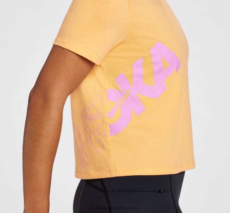 naised Hoka terve päeva tee 6ZBF345 pilkane oranž