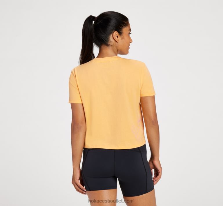 naised Hoka terve päeva tee 6ZBF345 pilkane oranž