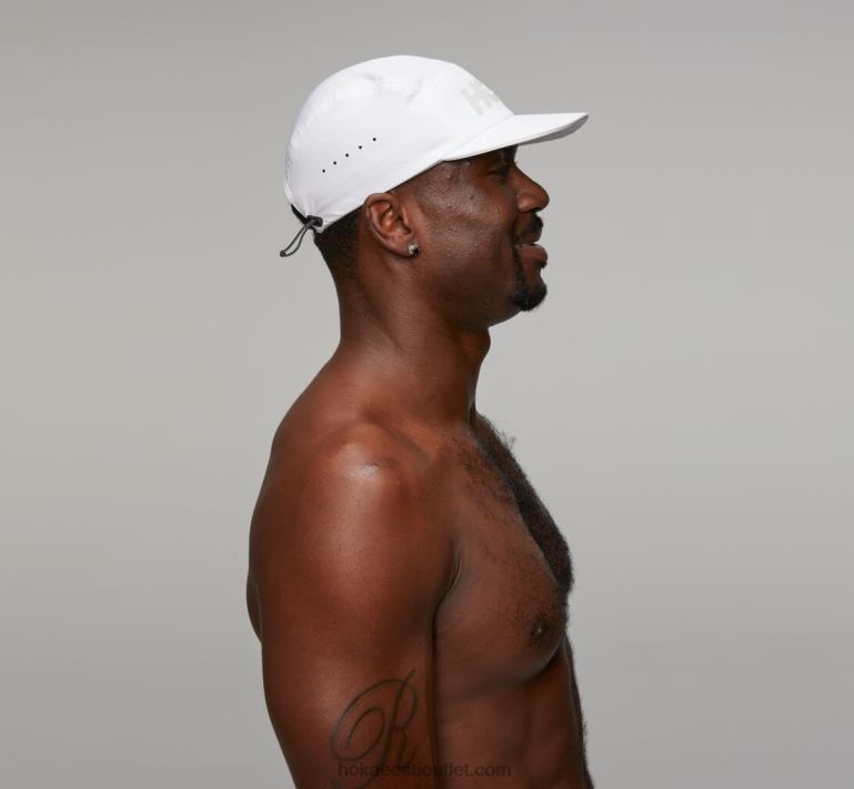 naised Hoka esinemismüts 6ZBF396 valge/jahe hall