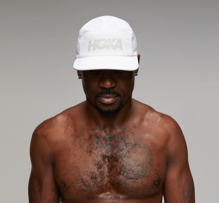 naised Hoka esinemismüts 6ZBF396 valge/jahe hall